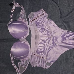 Honey Birdette Lavender Intimates Set